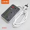 【 Cross-border Exclusive 】 Hong Kong version British standard USB power strip socket power strip, British standard power strip details Picture